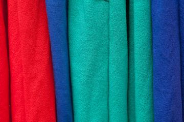 Fabric in Different Colors.