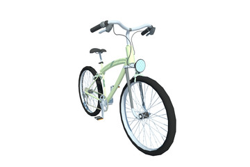 Bicicleta ilustración 3d