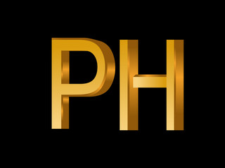 PH Initial Logo for your startup venture