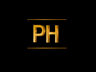 PH Initial Logo for your startup venture