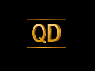 QD Initial Logo for your startup venture