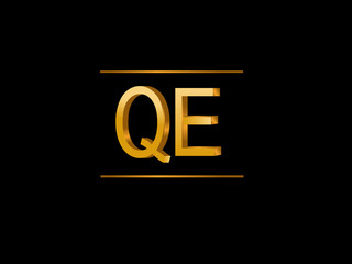 QE Initial Logo for your startup venture