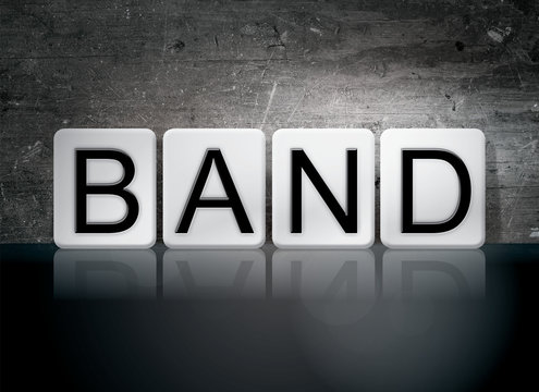 Band Tiled Letters Concept and Theme