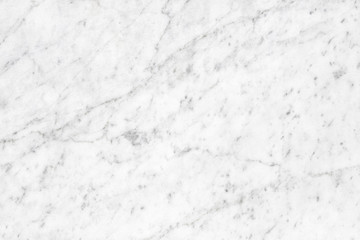 Naklejka premium White Carrara Marble natural light surface for bathroom or kitch