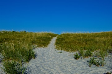 Clear Blue Skies at the Jersey Shore