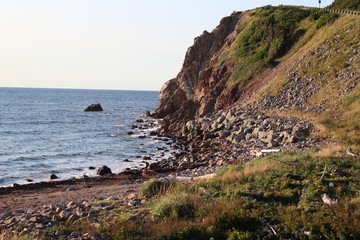 Rocky Beach and Cliff