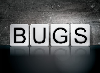 Bugs Tiled Letters Concept and Theme
