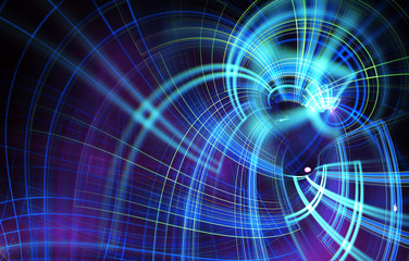 abstract fractal background, 3D-illustration