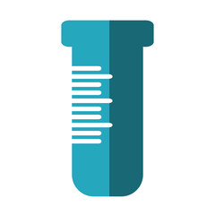 tube test medical isolated icon vector illustration design