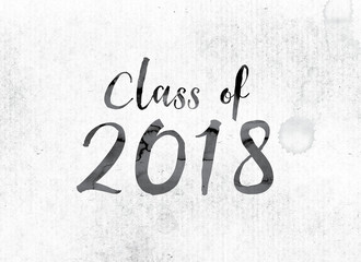 Class of 2018 Concept Painted in Ink