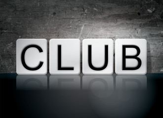 Club Tiled Letters Concept and Theme