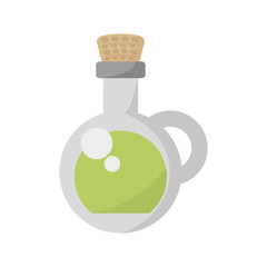 oil bottle spa product isolated icon vector illustration design