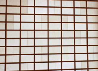 背景素材　障子