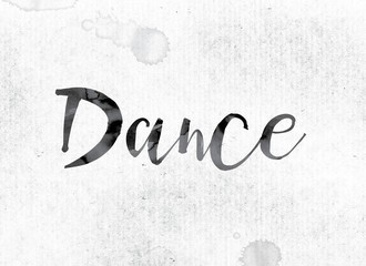 Dance Concept Painted in Ink