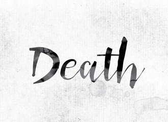 Death Concept Painted in Ink