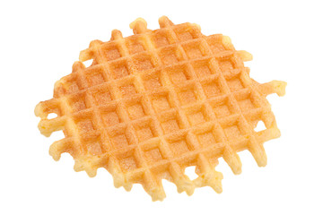 Sweet wafers on white