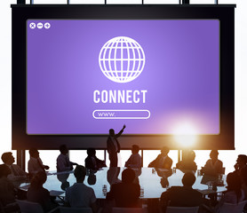 Globe Icon Internet Online Web Graphic Concept