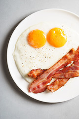 egg and bacon