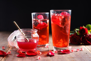 Rose And Pomegranate Cocktail
