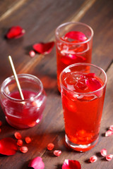 Rose And Pomegranate Cocktail