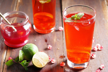 Rose And Pomegranate Cocktail