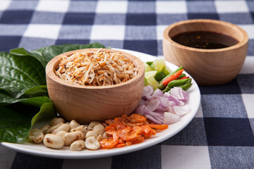 Miang Kham or Savoury Leaf Wraps