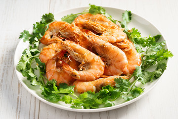 Grilled Lemongrass Shrimps