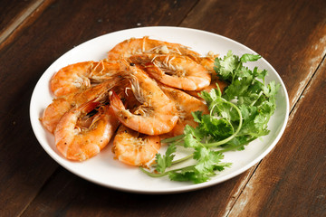 Grilled Lemongrass Shrimps