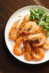 Grilled Lemongrass Shrimps