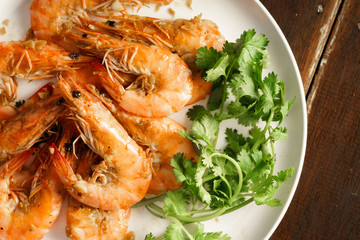 Grilled Lemongrass Shrimps