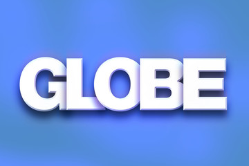 Globe Concept Colorful Word Art
