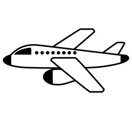 airplane fly isolated icon vector illustration design
