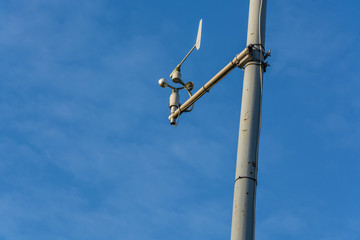 Wetterstation mit Anemometer