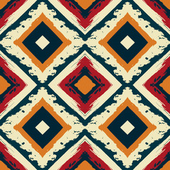 graffiti delicate vintage color ornament seamless pattern