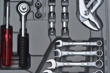 Fototapeta premium 工具箱の中身