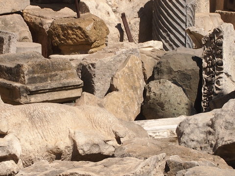 Развалины древнего Карфагена на территории современного Туниса