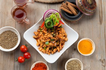 mugagal chicken, arabic food