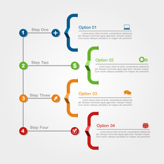 Infographic design template. Vector illustration.