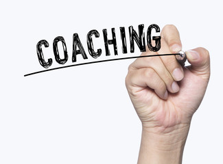 coaching written by hand