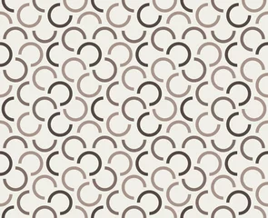 Printed roller blinds Circles Repeating geometric seamless pattern. Vector illustration.