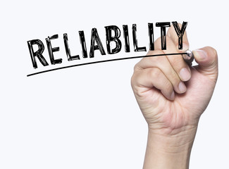 reliability written by hand