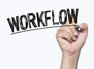 workflow written by hand