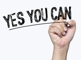 yes you can written by hand