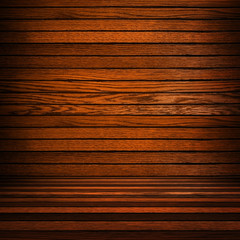 Naklejka premium textured of brown wood plank background
