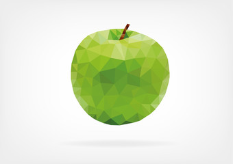Low Poly Apple 