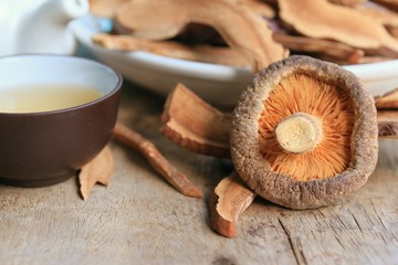 Ganoderma lucidum hot tea