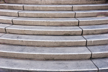 Granite stairs steps background - construction detail