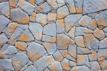 Texture of old rock wall for background