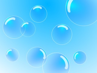 しゃぼん玉　背景