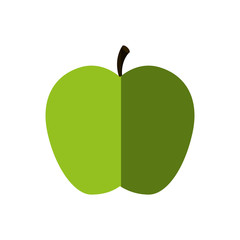 apple fresh fruit isolated icon vector illustration design